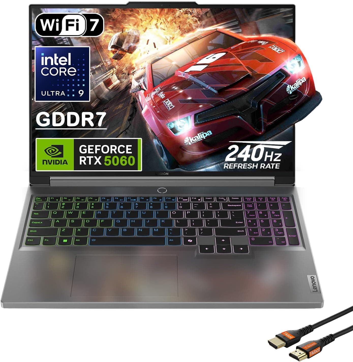Lenovo Legion 5i 16”, Intel Core Ultra 9 275HX, NVIDIA GeForce RTX 5060, 32GB RAM, 1TB PCIe SSD