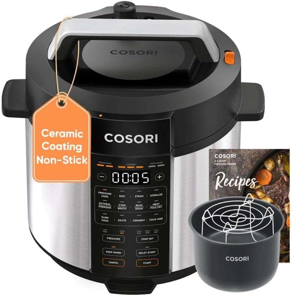 Olla a presión Cosori 6QT, 9 en 1